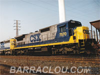 CSXT 7570 - C40-8
