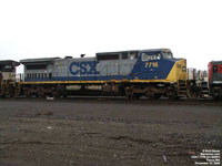 CSXT 7716 - C40-8W