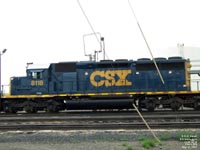 CSXT 8118 - SD40-2 (ex-SBD 8118, ex-L&N 8118)