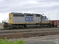 CSXT 8414 - SD40-2 (ex-C&O 7563)