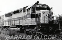 EL 3654 - SDP45 (To CR 6685, then returned to lessor and rebuilt to SP 8691 - Nee NW 6685)