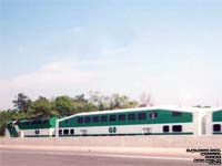 Unidentified GO Transit train in Scarborough,ON (near Highway 401)