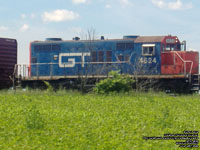 GTW 4624 - GP9R (Sold to CLNA 4624 - Rebuilt from GTW GP9 4539)