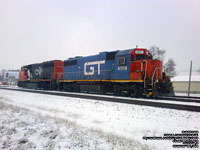 GTW 4914 (2nd) - GP38-2 (Ex-GTW 5714, exx-MP 2030 nee MP 879) and CN 9427