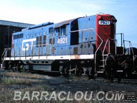 GTW 4921 (1st) - GP9 (Rebuilt to GTW GP9R 4622)