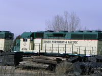 Idaho Northern and Pacific (INPR) 4504 - GP40 (ex-CSXT 6735, exx-SBD 6735, nee SCL 1580)