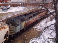 CDAC 450 - F40PHRm (named Magaret Collins) (Ex-Amtrak F40PH No. 380) (Owned by Rail World and was stored on the MMA before being leased to MNRY)