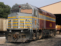 CDAC 454 - F40PHRm (Ex-Amtrak F40PH No. 384) (It has left BARS / MMA for IANR)