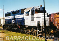 QSR 508 - GP-35E (Renumbered WAMX 3845, ex-SP 6329, exx-SP 6602, nee SP 7705)