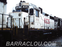 KCS 4115 - GP30 (To SKOL 4115, then WAMX 3017 -- nee KCS 115)