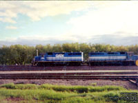 SLR (LLPX) 3001  (Richmond) - GP40 (Ex-LLPX 3702, exx-GATX/GSCX 3702, nee B&O 3702. An unit built in 1969.)