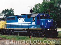 GSCX 3717 (on SLR) - GP40G (ex-B&O 3713)