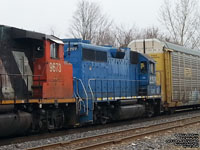 LLPX 2259 (on CN transfering from CBNS to GC) - GP38-2 (ex-IC 3119, exx-ICG 3035, nee IC 3035)