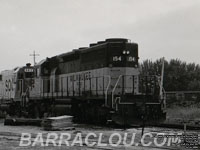 MILW 154 - SD40-2 - 30-ERS-6 (Nee MILW 3024, To FNM 13013)