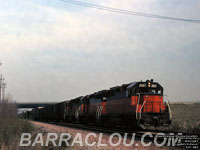 MILW 2067 - GP40 - 30-ERS-4 (To SOO 2067, then HLCX 880, then UP 880, then UP GP38-2 2562)