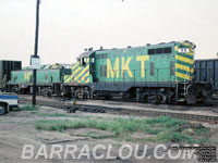 MKT 99 - GP7 (Never renumbered by UP, then sold for scrap to Southern Scrap) and MKT 500 - SL-1 - S4-B Road Slug (Sold to NREX)