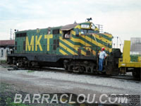 MKT 117 - GP7 (Never renumbered by UP, then sold to Watco - South East Kansas Railroad 117)