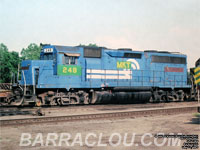 MKT 248 - GP40 (To UP 683, then UP 9965 -- ex-PC 3167, nee PC 3167)