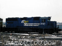 MKT 3161 - GP40 (To MKT 247, then UP 682, then UP 9964, then SW 9964 -- Ex-CR 3161, nee PC 3161)