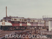 NH 0422 - Alco FA-1 (Retired by NH) and NH 0401 - Alco FA-1 - Class DER-2a (To PC 1330, then LIRR 618)