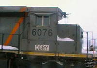 QGRY 6076 - SD40-3 (To BPRR 3333 - ex-GCFX 6076 - nee CN 5148)
