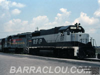 RF&P 137 - GP35 (nee RF&P 117) and SCL 6620 - GP40-2 - (To SBD 6620, then CSXT 6483) - Last Southbound Auto-Train