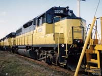 SLR (LLPX) 3208 - GP40 (Transfered to PWRR in April 2004 - Ex-EMDL 205, exx-GOT 721, exxx-RI 3002, nee RI 375. An unit built in 1967.)
