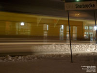 SLR Train No. 510 in Sherbrooke