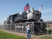 Soo Line 451, displayed in New Town,ND