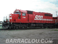Soo Line 738 - SD40