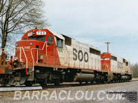 Soo Line 769 - SD40-2 and SOO 740 - SD40