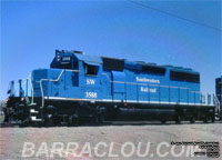 SW 3588 - SD40-2 (nee UP 8079)