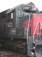 SP 7457 - SD45 (nee SP 8800 - First SD45 delivered to SP)