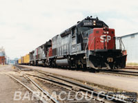 SP 8365 - SD40T-2 (To UP 2872, then GECX 2872, then HLCX 6107)