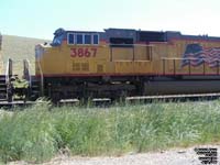 UP 3867 - SD70M