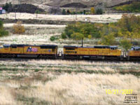 UP 9533 - C41-8W and UP 5143 - SD70M