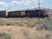 UP 9657 - C44-9W  (Ex-SP 8193) and UP 4620 - SD70M