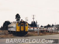 Via Rail 6134 (RDC1) on the Vancouver Island