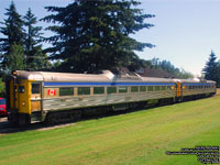 Via Rail 6135 (RDC1) on the Vancouver Island