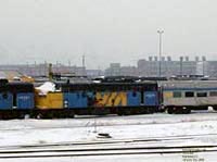 Via Rail 6309 - FP9A, stored in Montreal,QC
