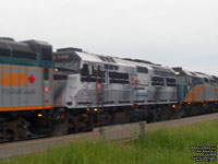 Via Rail 6408 (F40PH-2) - Coors Light Silver Bullet Express