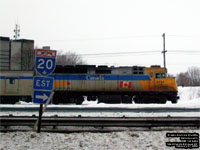 Via Rail 6424 (F40PH-2) - Ex-Budweiser Super Bowl wrap