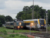 Via Rail 6426 (F40PH-2) and SIIX 2302