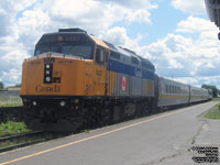 Via Rail 6427 (F40PH-2) in Dorval,QC