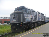 Via Rail 6445 (F40PH-2) - Coors Light Silver Bullet Express