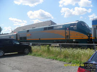 Via Rail 902 (P42DC / Genesis) - Damaged in fire near Ottawa - August 2009