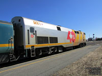 Via Rail 903 (P42DC / Genesis) - 40th anniversary wrap