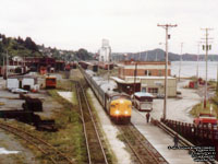 Via Rail train 9 - Skeena, Prince Rupert,BC 1986