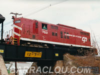 CLP 752 - GP9 (Ex-BN 1879, nee NP 255 - Sold to Black River and Western 752)