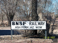 BNSF MOW, Ash Fork